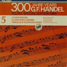 Schallplatte - 300 Jahre G. F. Händel Vol. 3 Nikolaus Harnoncourt 4 LPs 1984