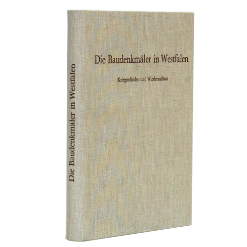 Buch - Karl E. Mummenhoff Die Baudenkmäler in Westfalen Ruhfus